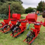 4-Row Planter Red Color
